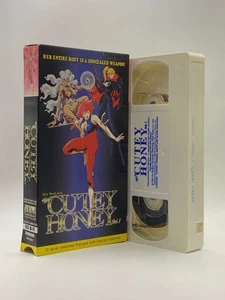 New Cutey Honey Vol.1 Anime VHS (1994) SUB — Vintage OOP Sci-Fi Action Classic - Imagen 1 de 7
