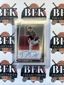 2021 Donruss Optic Rated Rookie Autograph Dane Dunning White Sox RRS-DD Auto RC - Picture 1 of 2