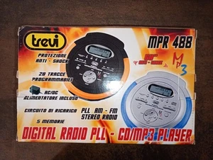 Lettore Cd Mp3 Player Trevi MPR 488 Digital Radio Pll Come Nuovo Vintage Raro - Imagen 1 de 7