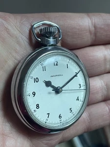 Vintage Ingersoll Taschenuhr 10 - Bild 1 von 7