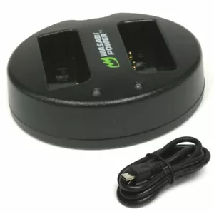 Cargador de batería USB doble Wasabi Power para Olympus BLN-1, BCN-1 - Imagen 1 de 3