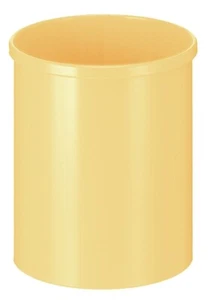 Runder Papierkorb 15 Liter, Gelb - Bild 1 von 1