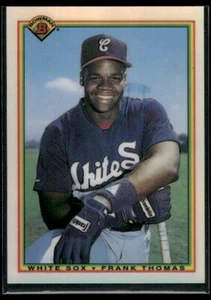 1998 Bowman Chrome #20 Frank Thomas Bowman Rookie Ristampe Rifrattori - Foto 1 di 2