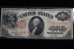 Rare 1917 $1 Legal Tender Large Note in Great Condition - Nice Find! - Picture 1 of 2