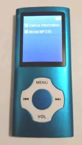 BLUETOOTH MINI MEDIA PLAYER Model MP230 IN GOOD WORKING ORDER - Picture 1 of 6
