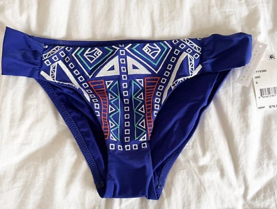 NUEVO CON ETIQUETAS PARTE INFERIOR DE BIKINI HIPSTER BORDADA TRINA TURK YAKARTA, TALLA 6 Foto 1 de 4