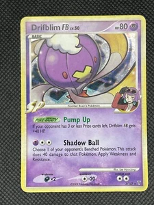 Pokémon TCG Drifblim FB 3/147 Holo Rare Supreme Victors Englisch Karte 2009 HP - Bild 1 von 2