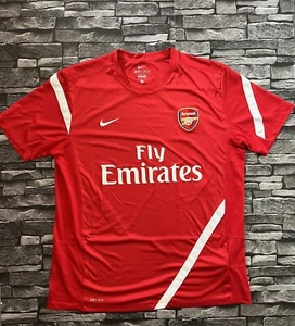 Arsenal Nike Training Shirt 2006-08 XL Men Extra Large Pre Match Retro Red - Picture 1 of 12