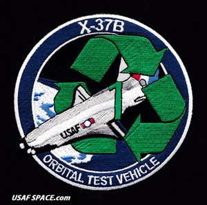 OTV FL-1 - X-37B VEHÍCULO DE PRUEBA ORBITAL ATLAS V USAF DOD AVIÓN ESPACIAL PARCHE - Imagen 1 de 3