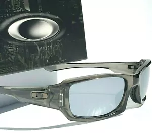 NEW Oakley FIVES Squared Grey Smoke POLARIZED Galaxy Chrome Mirror Sunglass 9238 - Picture 1 of 12