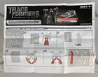 Transformers Revenge Fallen Depthcharge Scout Class Instruction Manual Only Rotf