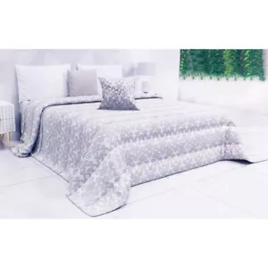 Winterbettdecke Moderner Steppbett Doppelbett Fantasie Schnörkel Beige - Bild 1 von 5