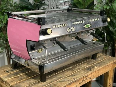 LA MARZOCCO GB5 3 GRUPO ROSA MÁQUINA DE CAFÉ ESPRESSO CAFÉ COMERCIAL... - Imagen 1 de 4