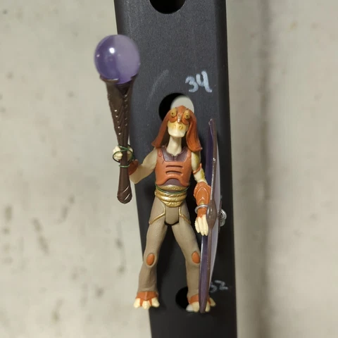 Star Wars Gungan Warrior (Battle of Theed) Hasbro 2000 3.75 Action Figure loose Cover