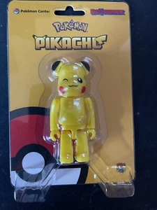 Pokemon PIKACHU Bearbrick Posable Figure - 3" - Pokemon Center Exclusive! - Bild 1 von 2