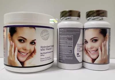 Colágeno Hidrolizado Colageno Hidrolizado con Vitamina C 100% Polvo y Cápsulas Foto 1 de 4