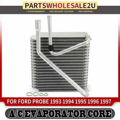 Núcleo evaporador de CA de aluminio para Ford Probe 1993 1994 1995 1996 1997 placa y aleta Foto 1 de 4