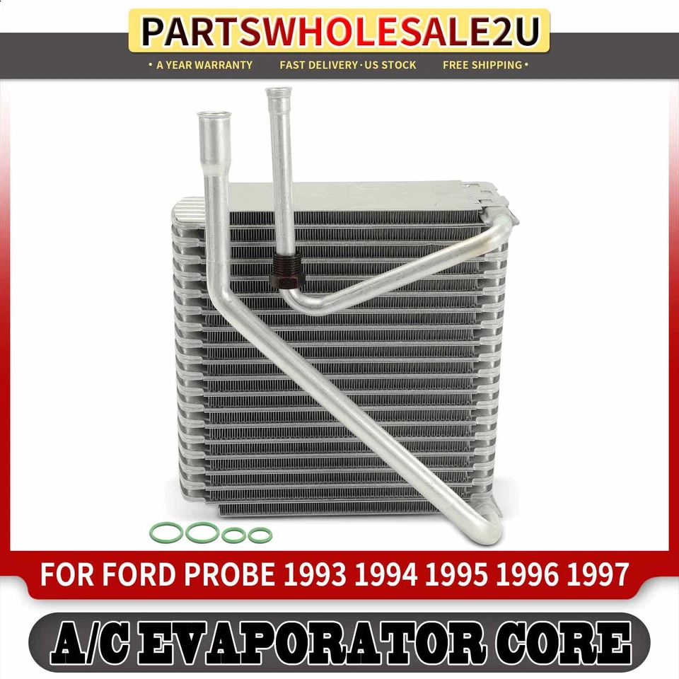 Núcleo evaporador de CA de aluminio para Ford Probe 1993 1994 1995 1996 1997 placa y aleta Foto 1 de 4