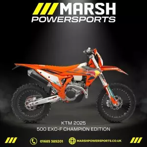 KTM 500 EXC-F Champion Edition 2025 - KTM Dealer - 1000 OFF RRP! 0% Finance! - Picture 1 of 3