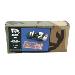 Willis Jeep Versione Comando (Italeri) V1273 Verlinden Production scala 1:35 - Foto 1 di 1