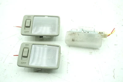 2006-2009 TOYOTA PRIUS LEFT & RIGHT INTERIOR OVERHEAD DOME LIGHT LAMP SET OEM - Image 1 of 4