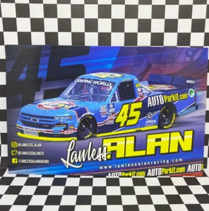 NASCAR 2022 Niece Motorsports Lawless Alan AUTOParkit.com Silverado Hero Card - Picture 1 of 2