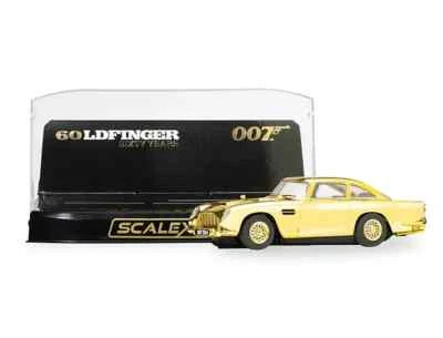 James Bond 007 Aston Martin DB5 GOLD ED Goldfinger 50th NEW Scalextric C4550A - Image 1 of 4