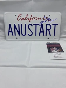 David Cross Signed Autograph Anustart License Plate Arrested Development JSA COA - Picture 1 of 2