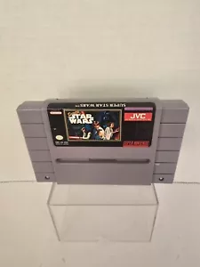 Nintendo SNES Super Star Wars by JVC *Tested & Works* - Picture 1 of 2