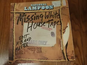 NATIONAL LAMPOON MISSING WHITE HOUSE TAPES / EDIT MIX and MASTER - VINYL LP - Foto 1 di 4