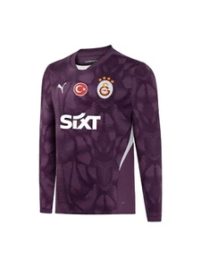 Galatasaray Puma 2024 / 2025 Goalkeeper Purple Jersey  Official 77967208 EXPRESS - Picture 1 of 4