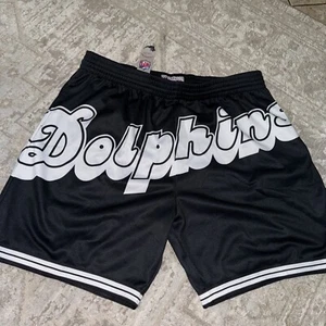 Pantaloncini a rete Miami Dolphins Mitchell & Ness Big Face 3.0 taglia 3X nuovi con etichette - Foto 1 di 3