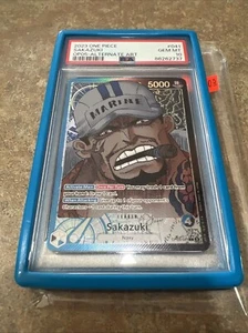 One Piece OP05-041 Sakazuki Leader ALT ART AWAKENING OF NEW ERA Inglés PSA 10 - Imagen 1 de 2