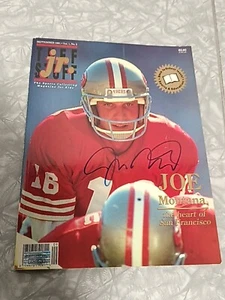 Joe Montana Signed With COA Tuff Stuff Jr. Magazine Vol. 1 #3 (Sept 1991) - Picture 1 of 3