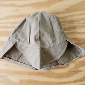 Peek A Boo Creations Baby Twill Safari Hat Tan SF30 Size Small To 9 Months J - Picture 1 of 5