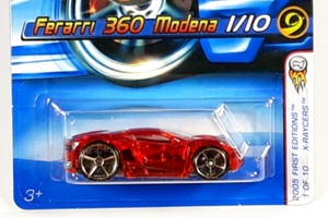 Hot Wheels Ferrari 360 Modena '05 1ª Edición #1 #51 Rayos X Más Rápido Que Nunca - Imagen 1 de 8