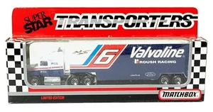 1:87 (Mark Martin) NASCAR® #6 "VALVOLINE®" TRANSPORTERS TRUCK - Picture 1 of 4