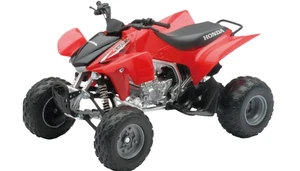 Honda TRX450R ATV 1:12 Scale Model New Ray Toys Die Cast Red Black 57093A - Picture 1 of 1