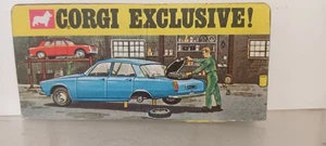 CORGI TOYS , BOX HEADER CARD for  ROVER 2000 TC , 275, c1968 - Picture 1 of 2