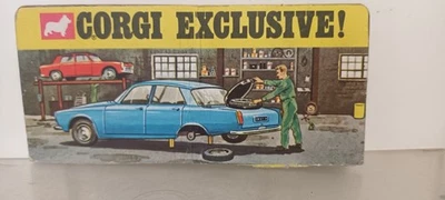 CORGI TOYS , BOX HEADER CARD for  ROVER 2000 TC , 275, c1968 - Image 1 of 2