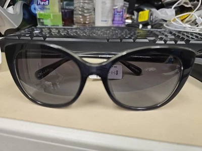 Gafas de sol para mujer COACH HC8365U 57458G Ch566 negras trans grises grado 55 mm Foto 1 de 4