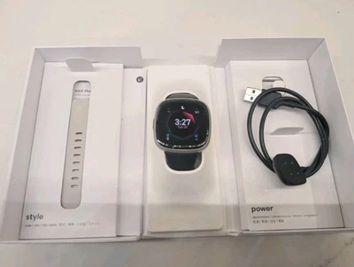 Fitbit Sense 2 Health and Fitness Smartwatch, - Grey/Graphite - (FB521BKGB)  - Image 1 of 4