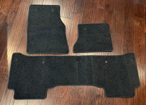 Genuine OEM Land Rover Range Rover Carpet Floor Mat Set -Ebony JK52 130A22AC8PVJ - Picture 1 of 11