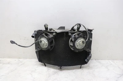 Yamaha YZF R6 2006-2007 motor radiador enfriador con ventiladores Foto 1 de 4