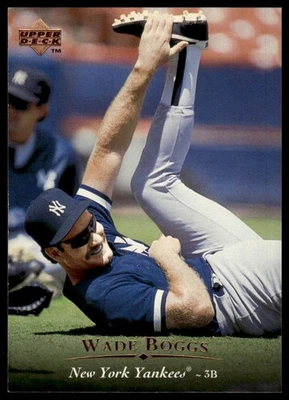 1995 Upper Deck #445 Wade Boggs - Image 1 of 2