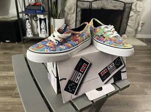 Vans "Off The Wall" Nintendo Super Mario Bros. Sneakers Shoes Lace Up M 3.5 W-5 - Picture 1 of 14