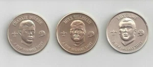 NEW ORLEANS SAINTS NFL PRO PLAYER MARDI GRAS DOUBLOONS 1969 Team VINTAGE - Picture 1 of 2