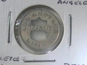 FICHA DE TRÁNSITO CALIFORNIA LOS ANGELES LÍNEAS DE TRÁNSITO CALIF AC # 450-J - Imagen 1 de 4