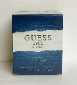 GUESS 1981 Indigo for Men Eau De Toilette Spray 30 ml/ 1 fl oz - Picture 1 of 2