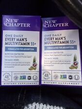 New Chapter One Daily Every Mans Multivitamin 55+ 48 Tablets